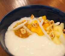 Каша рисовая на кокосовом молоке