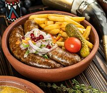 Купаты с гарниром