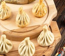 Хинкали с бараниной