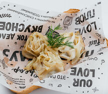 Манты с бараниной