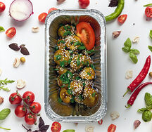Пельмени куриные по-азиатски