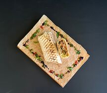 Шаурма с цыпленком терияки