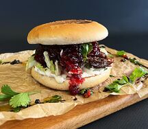 Бургер с мраморной говядиной Дядя Миша