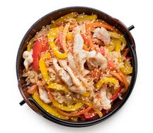 Wok с курицей