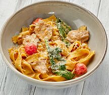 Папарделле с уткой