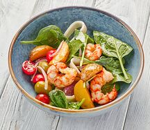 Теплый салат по-каталонски