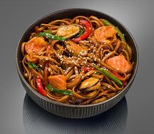 Удон с морепродуктами