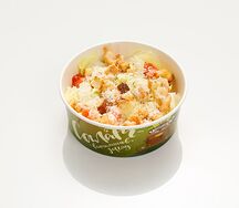 Салат Цезарь с креветкой
