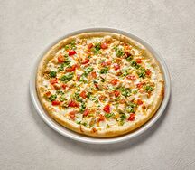 Пицца с курицей и брокколи