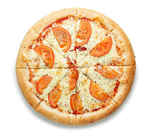 Пицца Маргарита с помидорами (пышное тесто) 30 см