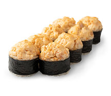 Ролл запеченный с окунем