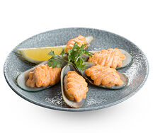 Мидии запеченные