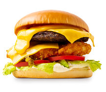 Гранд бургер Xxl с двумя котлетами