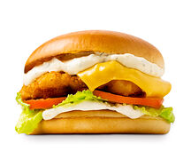 Бургер с котлетой из цыпленка