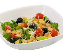 Салат Цезарь с курицей