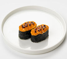 Запеченные суши с угрем (2 шт.)