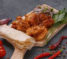 Шашлык из куриного бедра