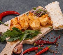 Шашлык из куриной грудки