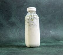 Тан с укропом и огурцом