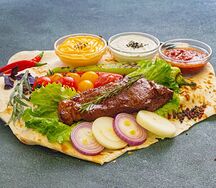 Шашлык из мякоти говядины