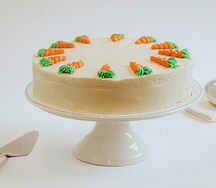 Морковный с грецким орехом