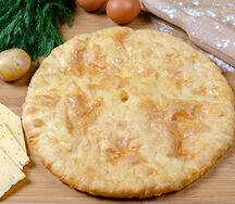 Пирог с картофелем и сыром
