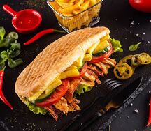 Острый гиро Дьявола с курицей