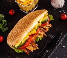 Классический гиро с курицей