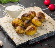 Картошка Бейби на углях
