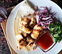 Шашлычок из куриного филе