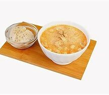 Том ям с копчёной курицей