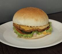 Бургер с куриным филе