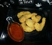 Креветки темпура