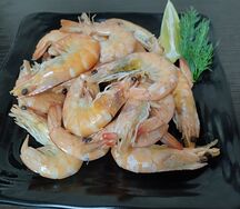 Креветки вареные