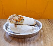 Шаурма с морковкой по-корейски