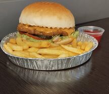 Комбо Бургер с куриным филе