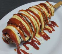 Корн-дог с сосиской