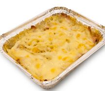 Спагетти с тройным вкусом в касальетке