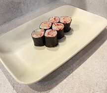Ролл с гребешком