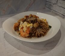 Рис с морепродуктами