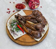 Шашлык из бараньей корейки