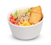 Боул с рыбными наггетсами