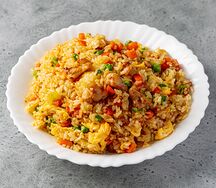 Рис, жаренный с курицей