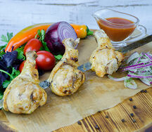 Шашлык из куриной голени