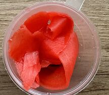 Имбирь маринованный розовый