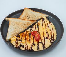 Омлет с сыром
