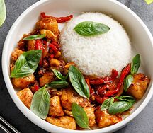 Курица и кешью