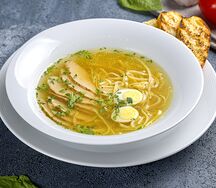 Куриный с пастой