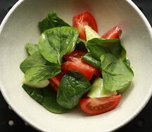 Свежий овощной салат