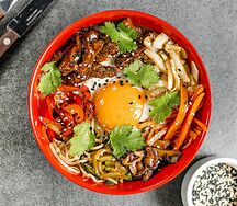 Пибимпап с курицей